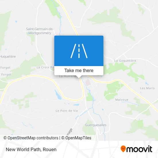 Chemin Du Nouveau Monde map