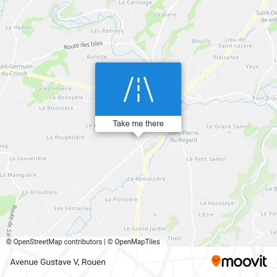 Avenue Gustave V map