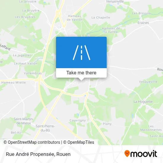 Rue André Propensée map