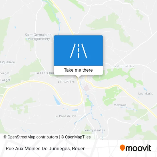 Rue Aux Moines De Jumièges map