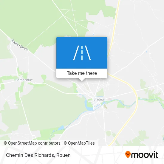 Chemin Des Richards map