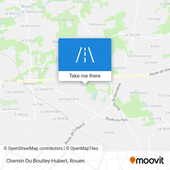 Chemin Du Boulley-Hubert map