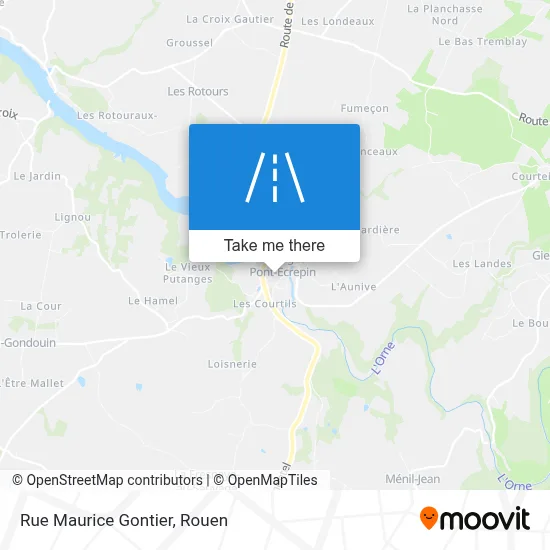 Rue Maurice Gontier map