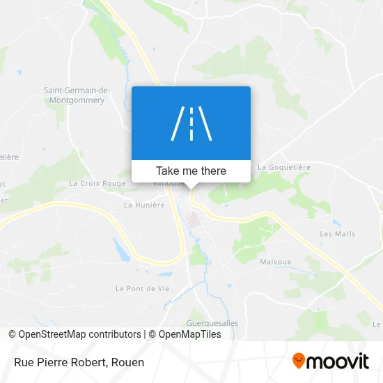 Rue Pierre Robert map