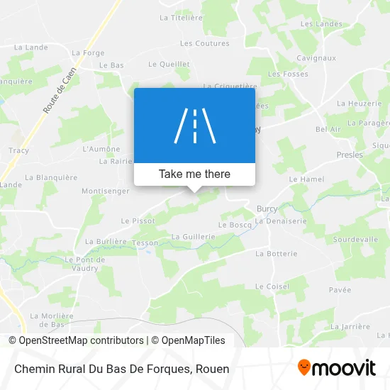 Chemin Rural Du Bas De Forques map