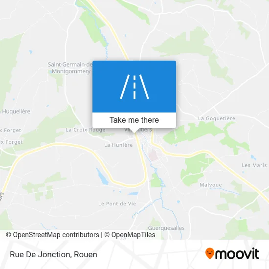 Rue De Jonction map