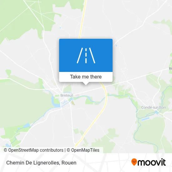 Mapa Chemin De Lignerolles