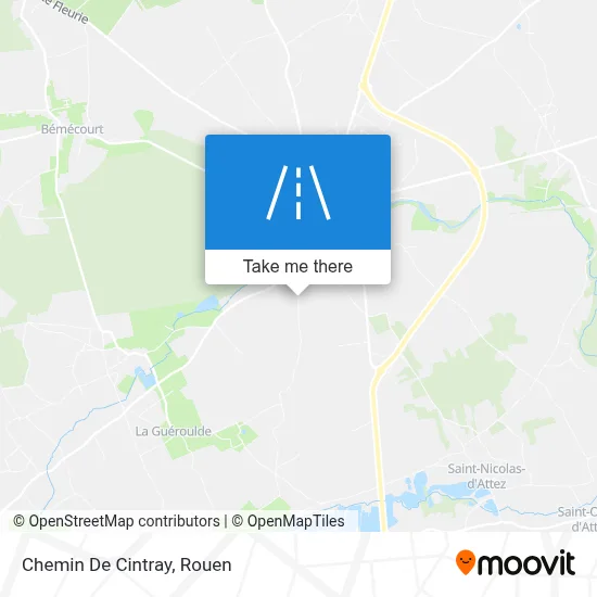 Chemin De Cintray map
