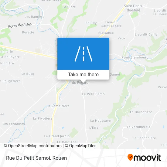 Rue Du Petit Samoi map