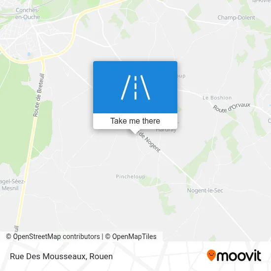 Rue Des Mousseaux map
