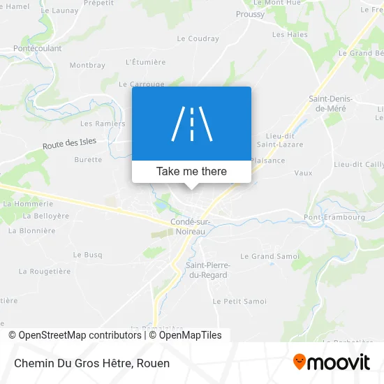 Chemin Du Gros Hêtre map