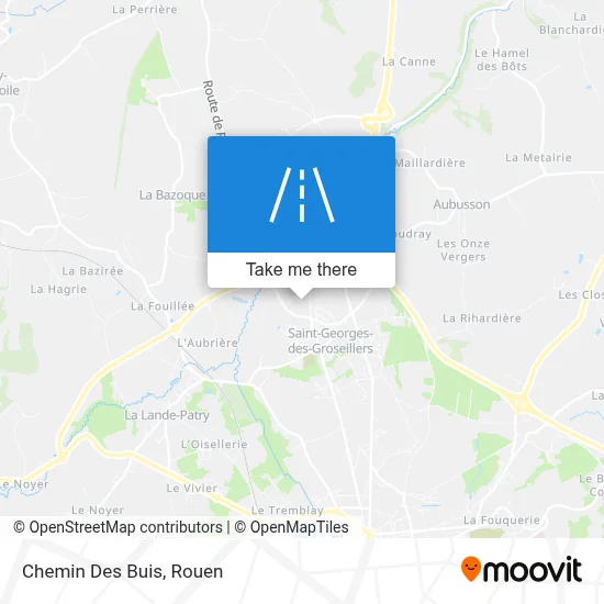 Chemin Des Buis map