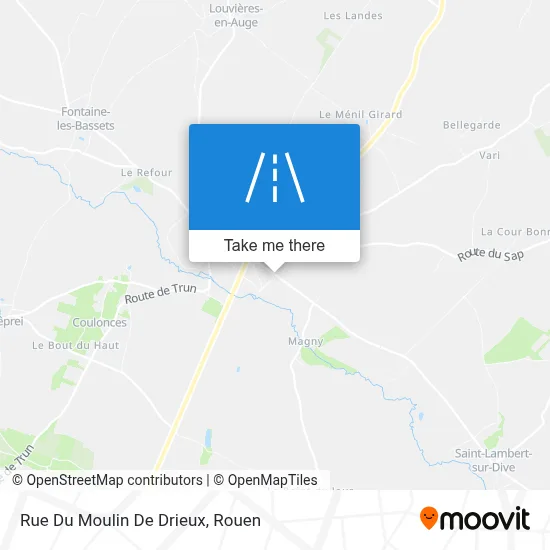 Rue Du Moulin De Drieux map