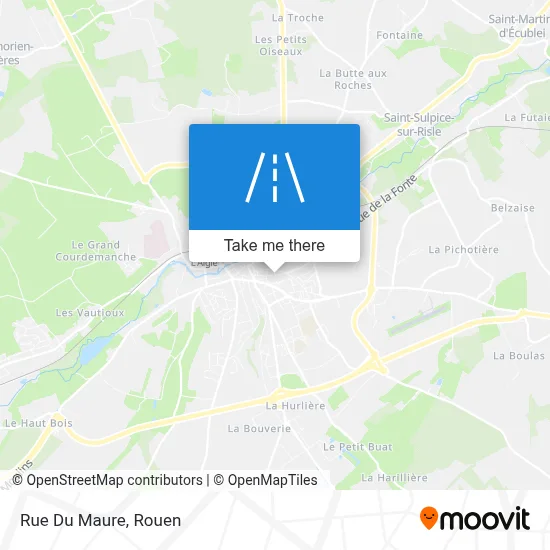 Rue Du Maure map