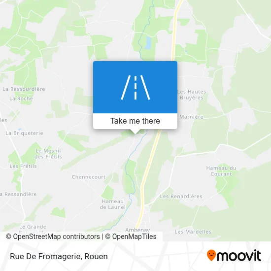 Rue De Fromagerie map