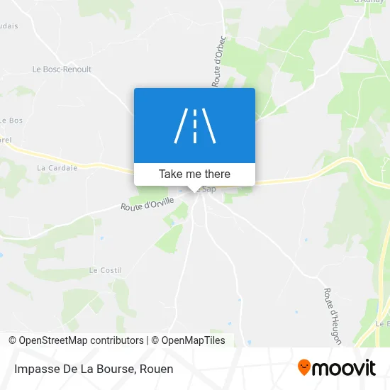 Impasse De La Bourse map