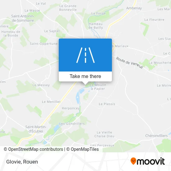 Glovie map