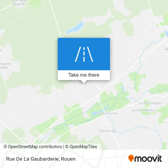 Rue De La Gaubarderie map