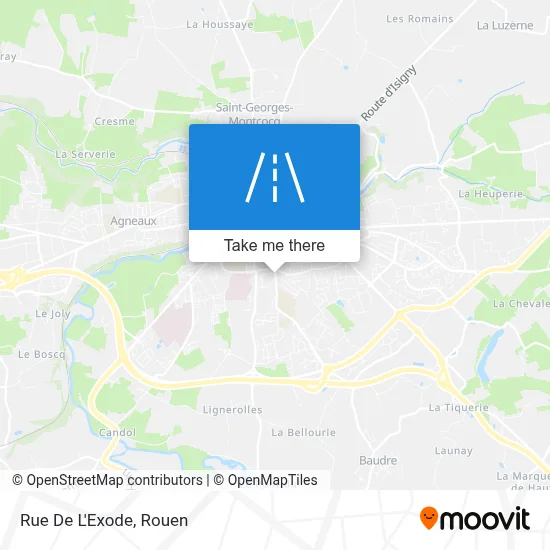 Rue De L'Exode map