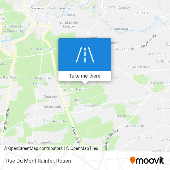 Rue Du Mont Rainfer map