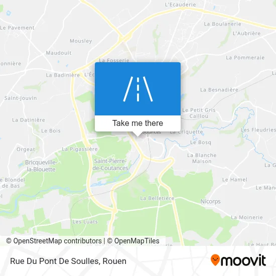 Rue Du Pont De Soulles map