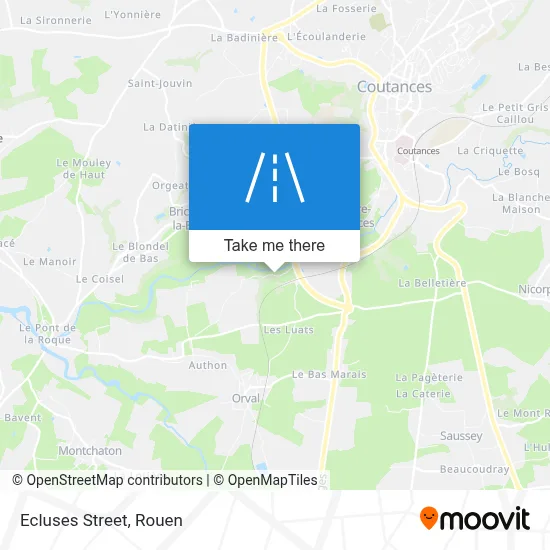 Rue Des Ecluses map