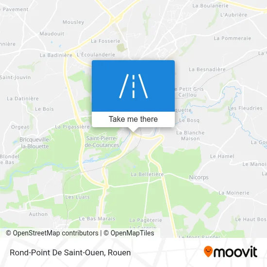 Rond-Point De Saint-Ouen map
