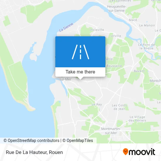 Rue De La Hauteur map