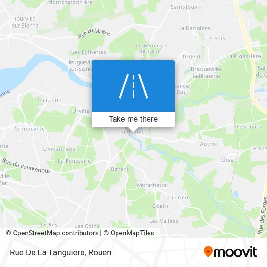Rue De La Tanguière map