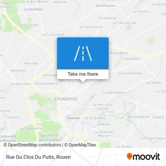 Rue Du Clos Du Puits map