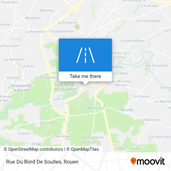 Rue Du Bord De Soulles map