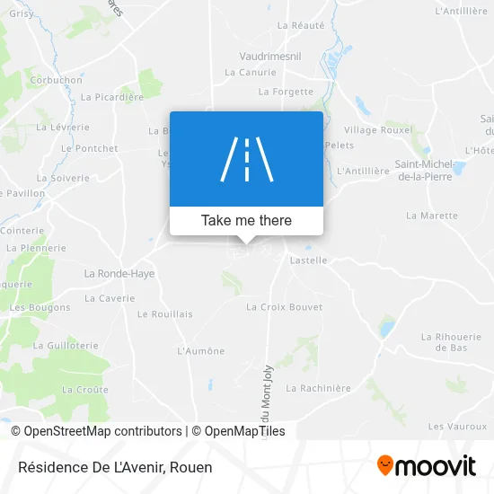 Mapa Résidence De L'Avenir