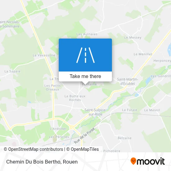 Chemin Du Bois Bertho map