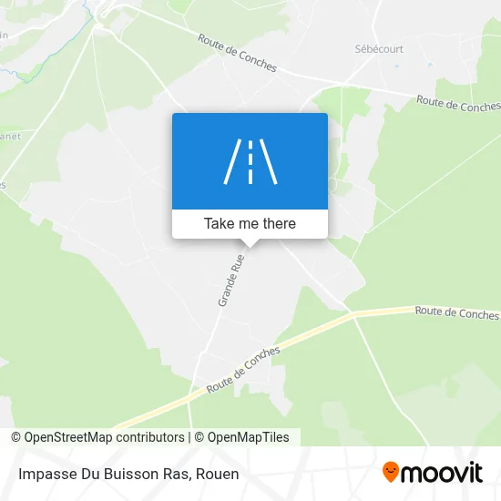 Impasse Du Buisson Ras map