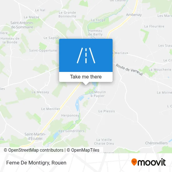 Feme De Montigry map