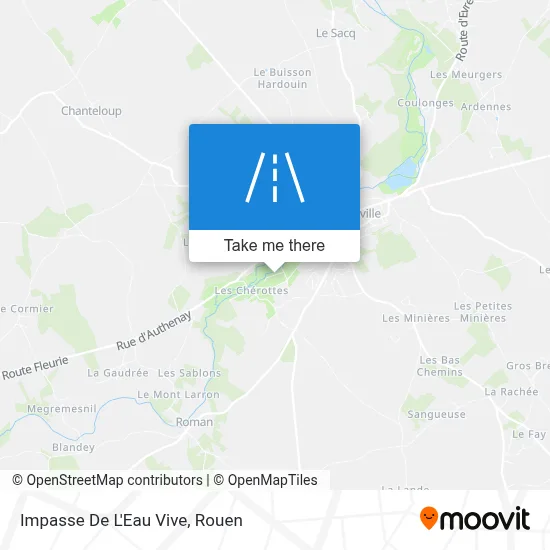Impasse De L'Eau Vive map