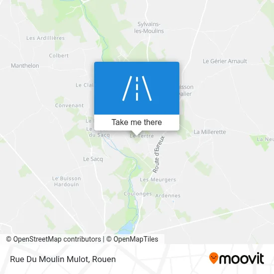 Rue Du Moulin Mulot map