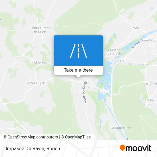 Mapa Impasse Du Ravin