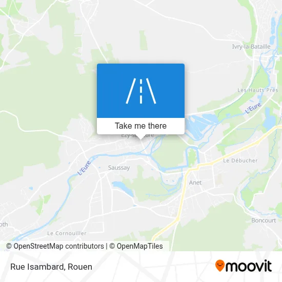 Mapa Rue Isambard