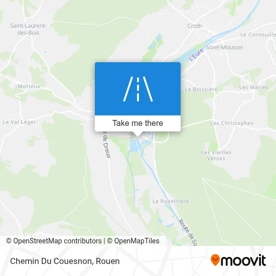 Chemin Du Couesnon map