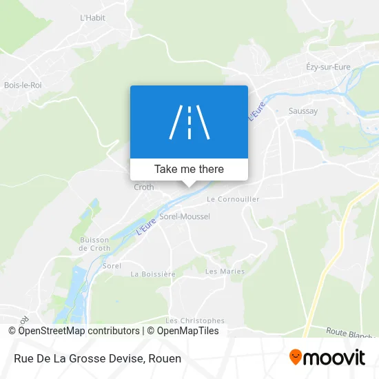 Rue De La Grosse Devise map