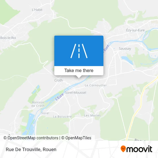 Rue De Trouville map