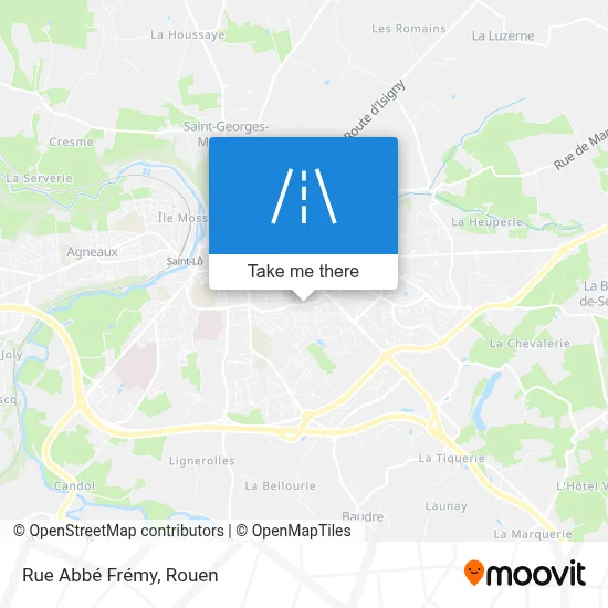 Rue Abbé Frémy map