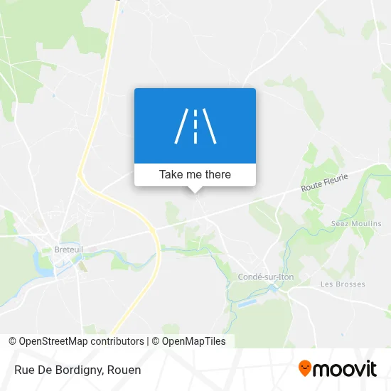 Rue De Bordigny map