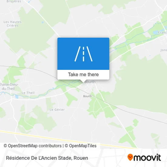 Résidence De L'Ancien Stade map