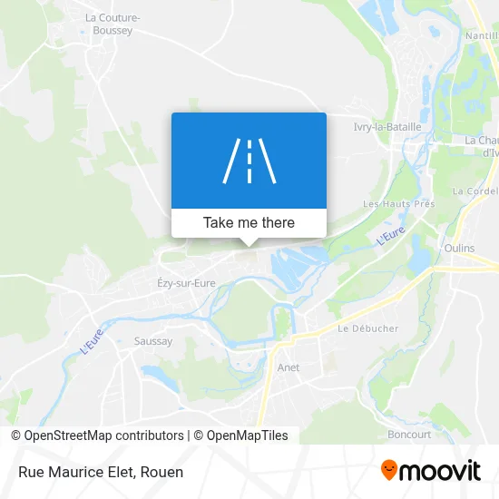 Rue Maurice Elet map