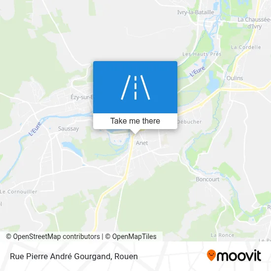 Rue Pierre André Gourgand map