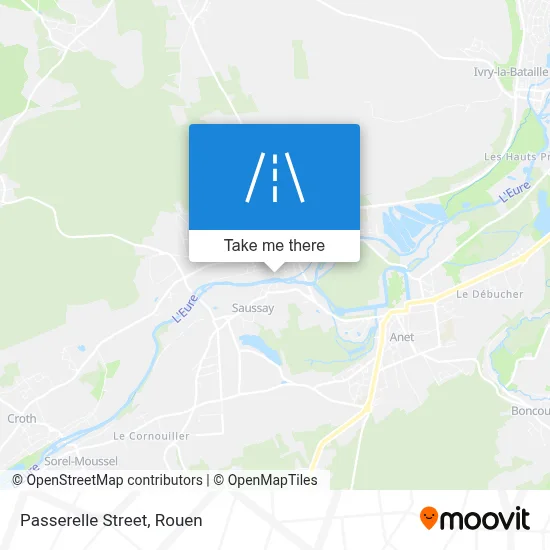Rue De La Passerelle map