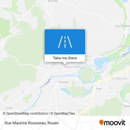 Rue Maurice Rousseau map