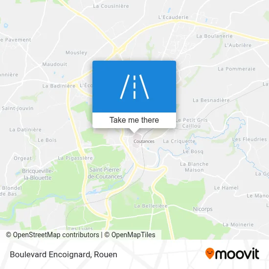 Boulevard Encoignard map